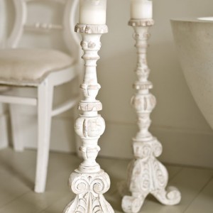 page.0q414s0p8q9h585g aged white candle holders
