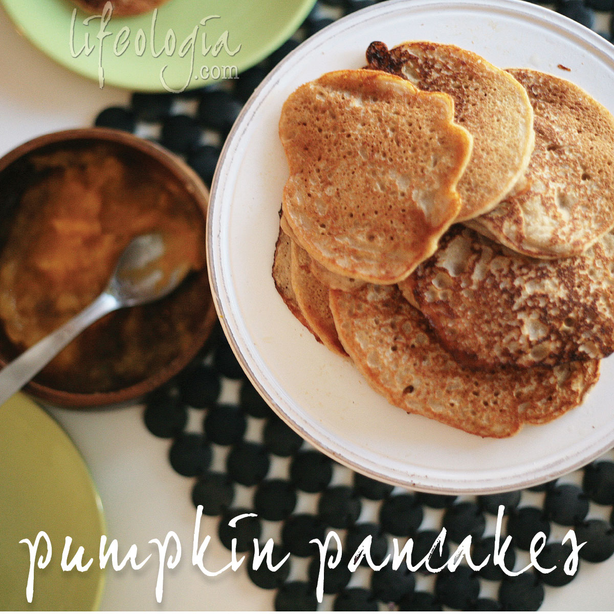 pumpkin-pancakes easy gluten free vegan recipe