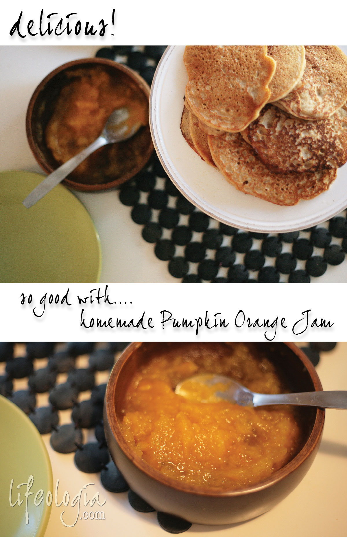 pumpkin-pancakes3 easy vegan gluten free recipe
