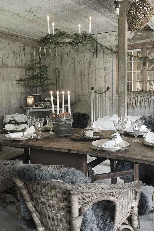 christmas green and grey from pinterest